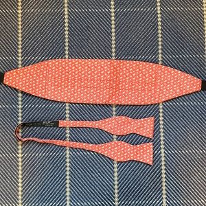 Vineyard Vines Pink Watermelon Cummerbund Set